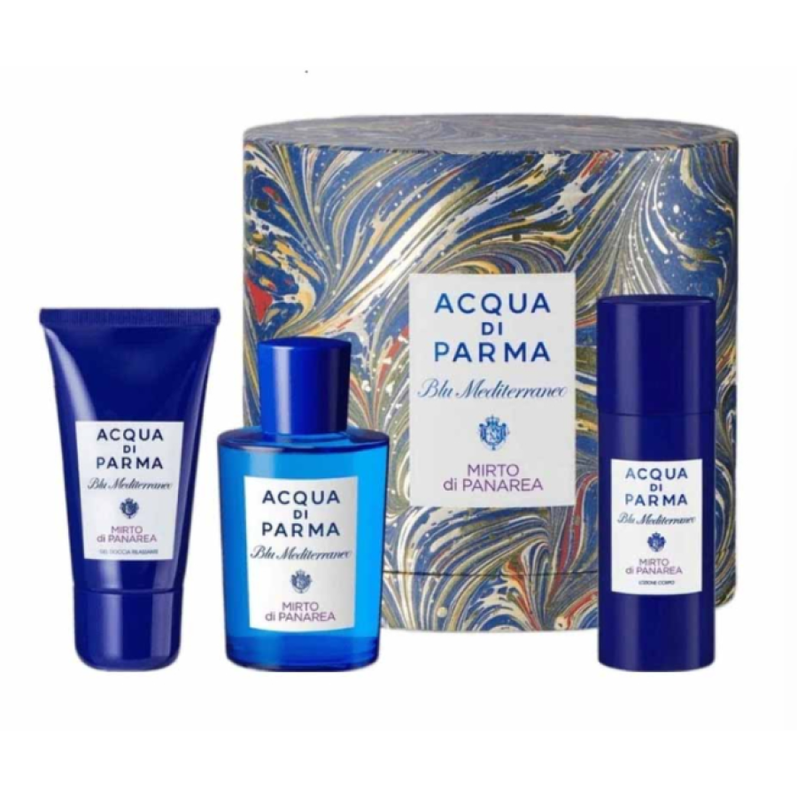 Blu Mediterraneo Mirto di Panarea EDT 75 ml + dušas želeja 40 ml + ķermeņa losjons 40 ml